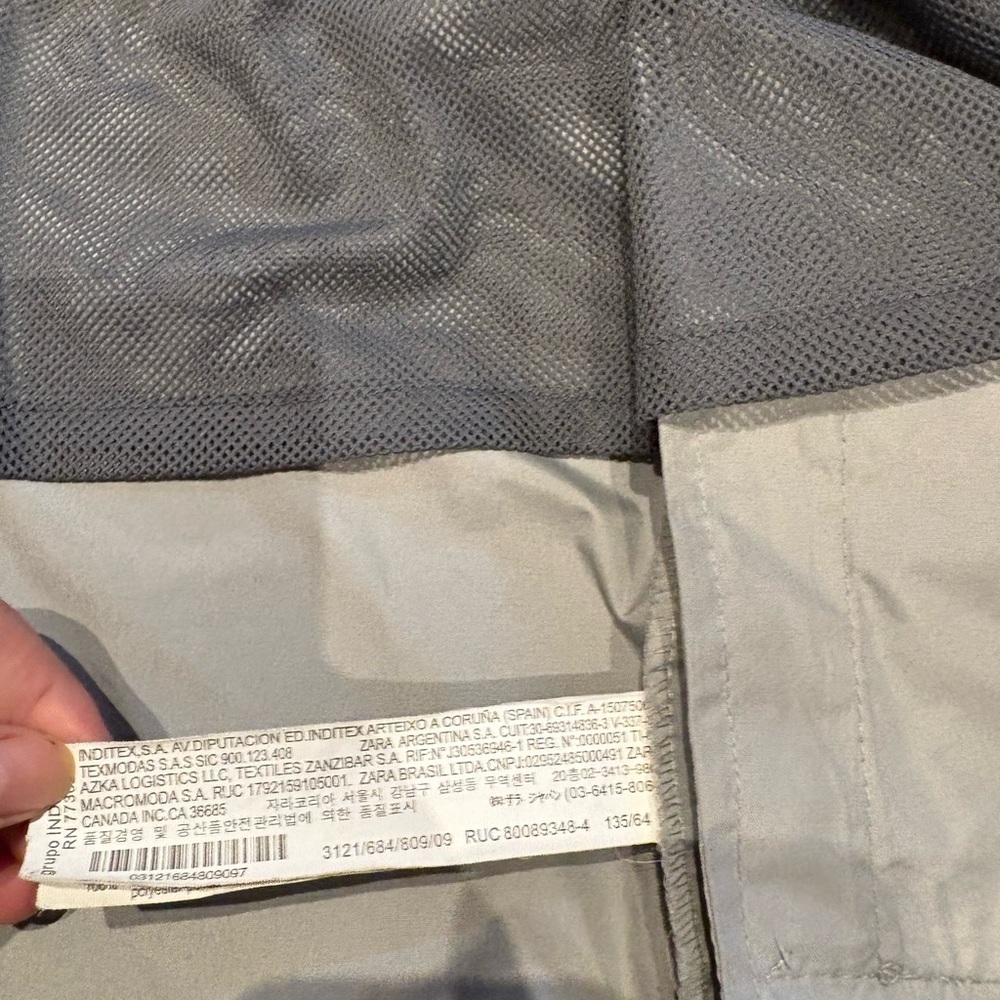 Zara Tan Hooded Raincoat - Picture 3 of 4